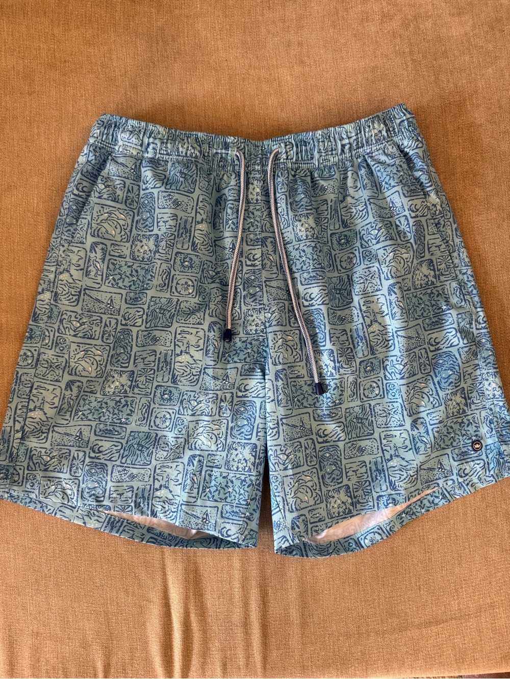 Peter Millar blue bathing suit